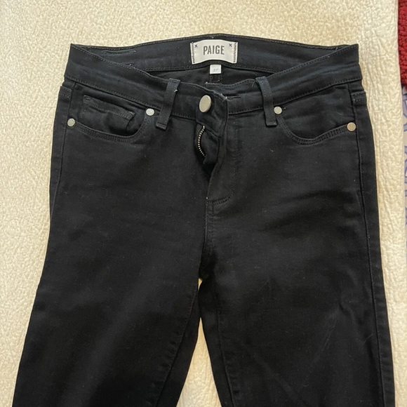 Paige Verdugo skinny jeans size 27 color black - Picture 5 of 6